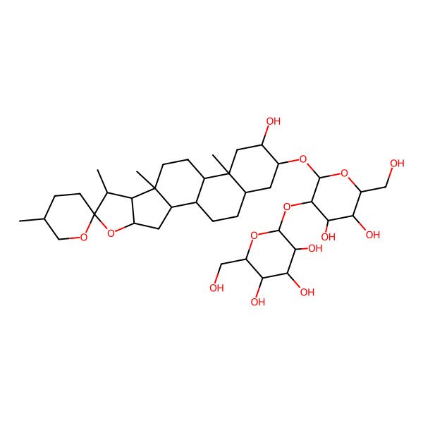 2D Structure of Anemarrhenasaponin A2 2D Structure of Anemarrhenasaponin A2