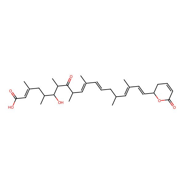 2D Structure of Anguinomycin A
