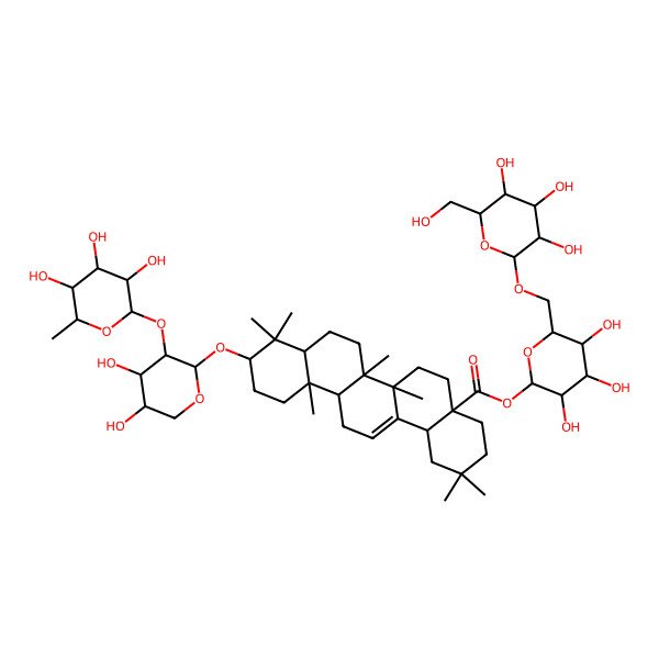 2D Structure of Anhuienoside C