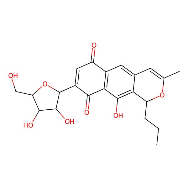 2D Structure of Anhydroexfoliamycin