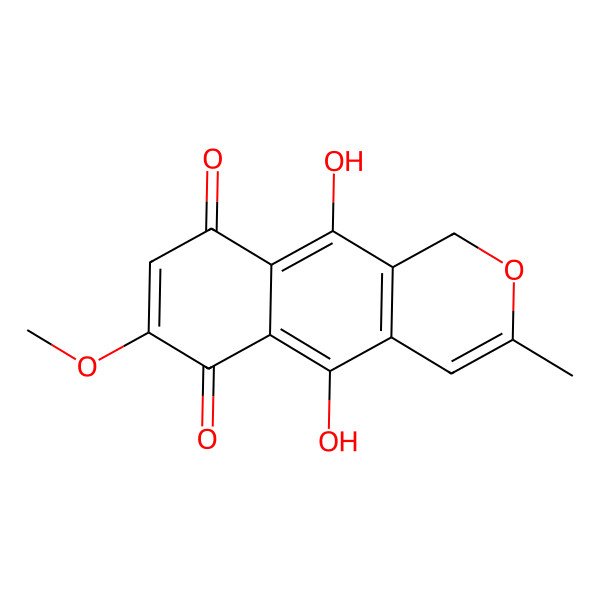 2D Structure of Anhydrofusarubin
