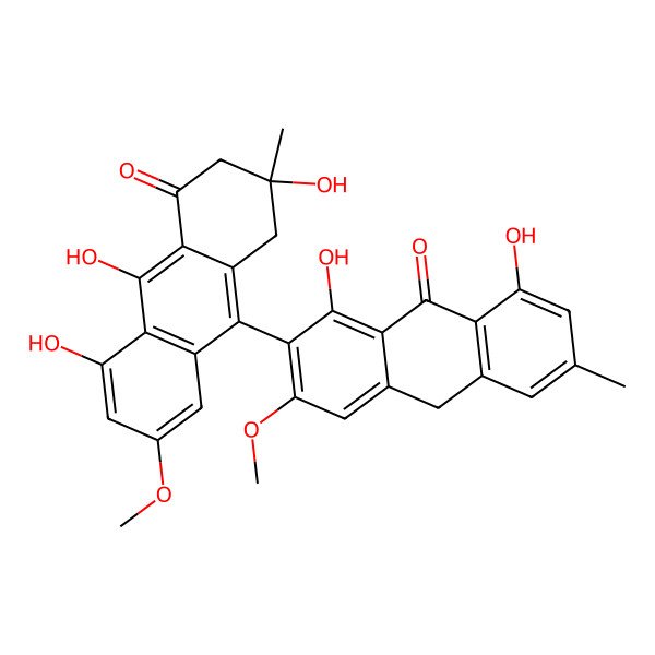 2D Structure of Anhydrophlegmacin B2