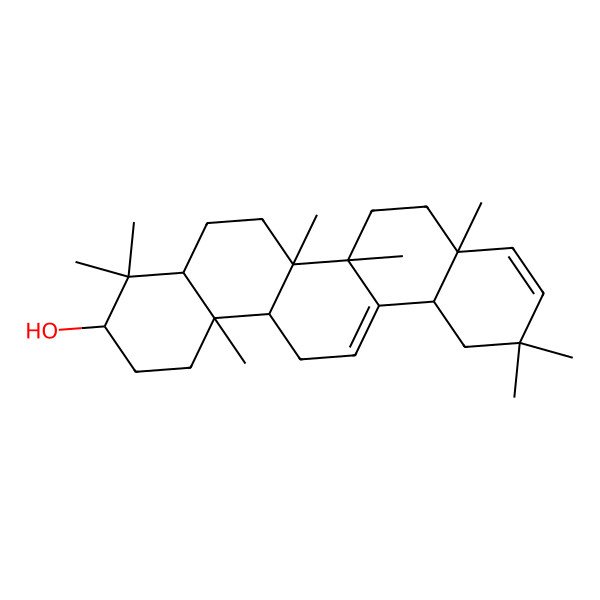 2D Structure of Anhydrosophoradiol