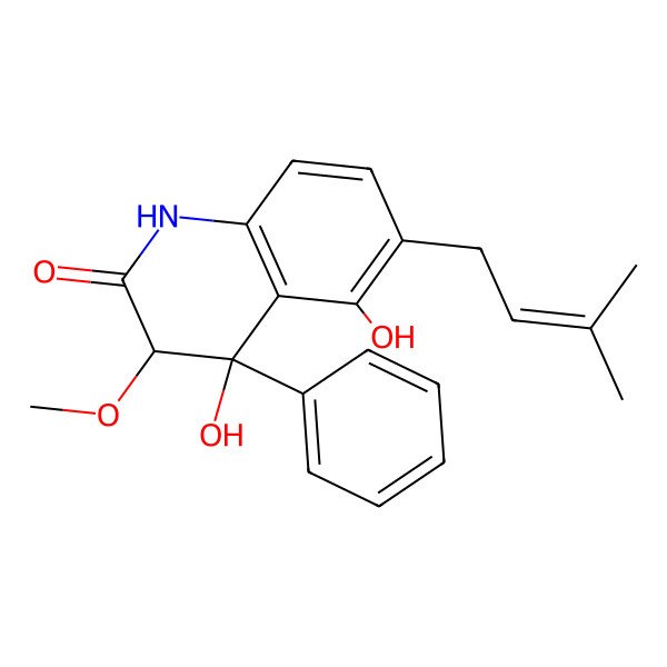 2D Structure of Aniduquinolone C