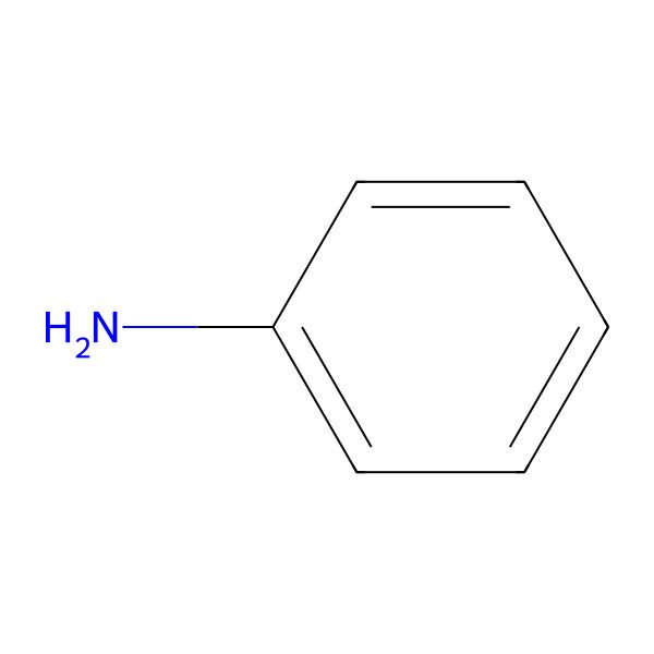 2D Structure of Aniline