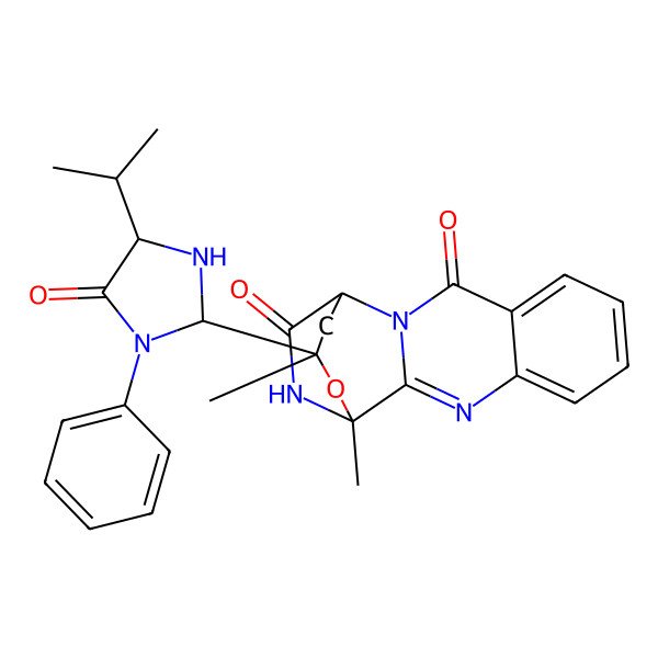 2D Structure of Aniquinazoline A