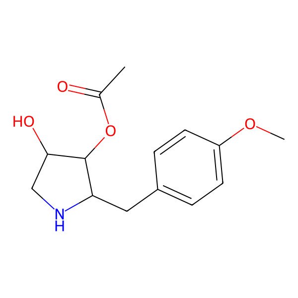 2D Structure of Anisomycin