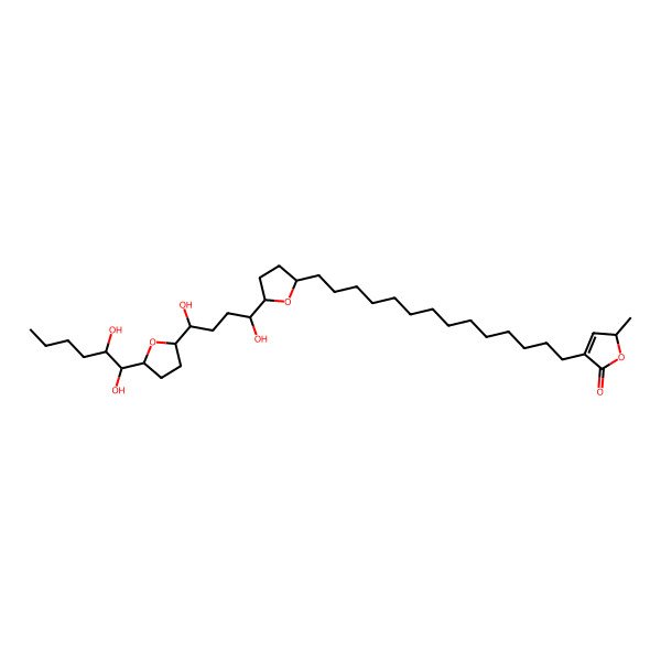 2D Structure of Annosquatin-I, (rel)-