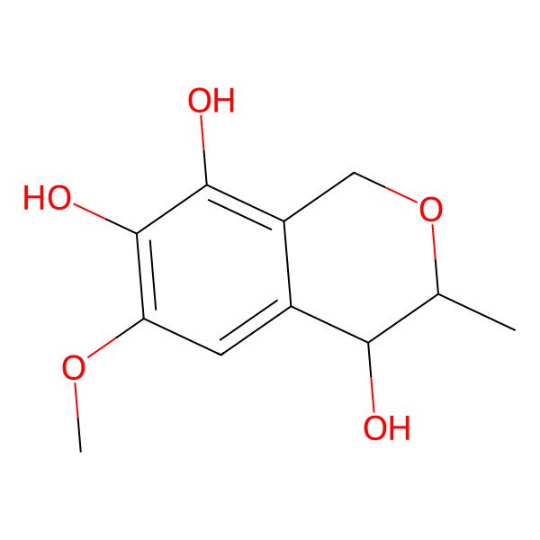 2D Structure of Annulohypoxylomanol B