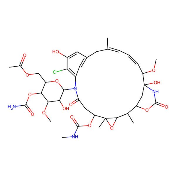 2D Structure of ansacarbamitocin A