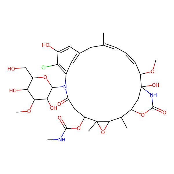 2D Structure of ansacarbamitocin E