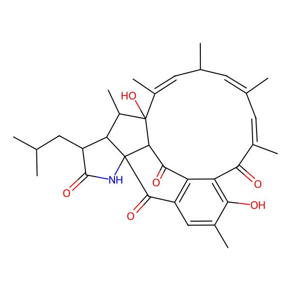 2D Structure of Ansalactam B