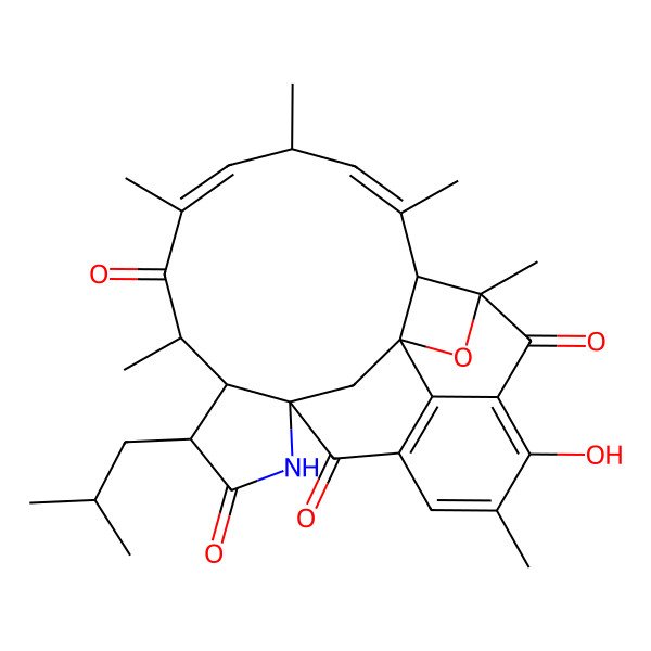 2D Structure of Ansalactam D
