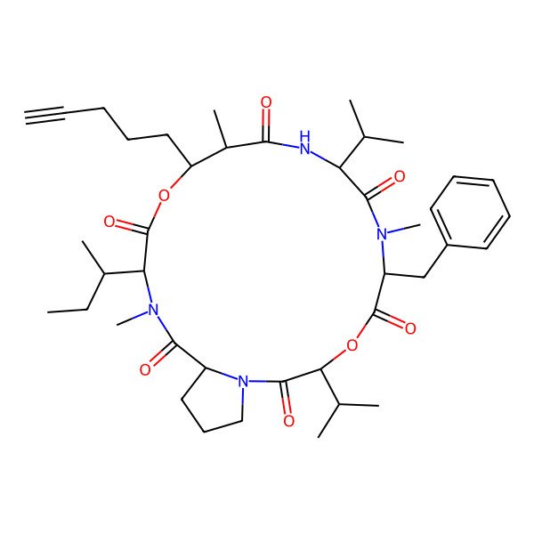 2D Structure of Antanapeptin A