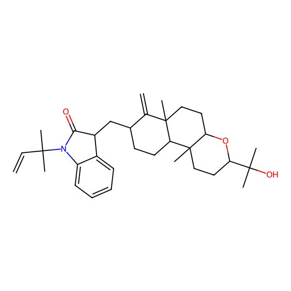 2D Structure of Anthcolorin B