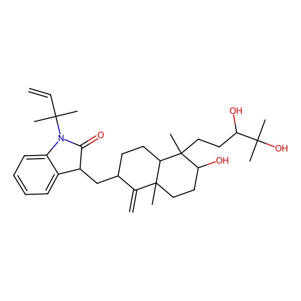 2D Structure of Anthcolorin F