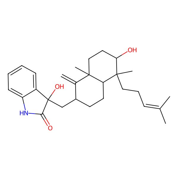2D Structure of Anthcolorin G