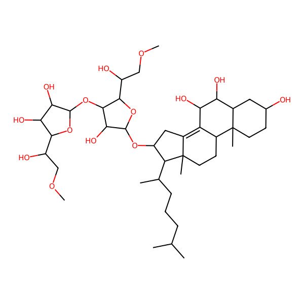 2D Structure of Anthenoside E