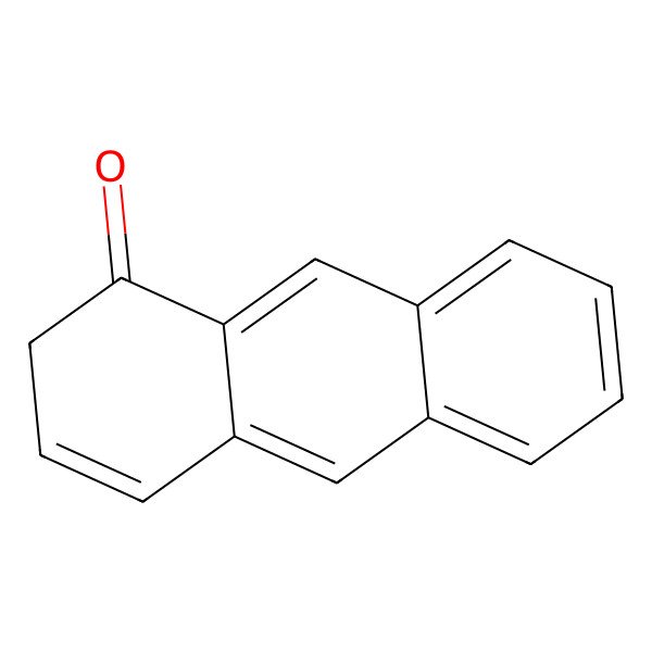 2D Structure of Anthracenone