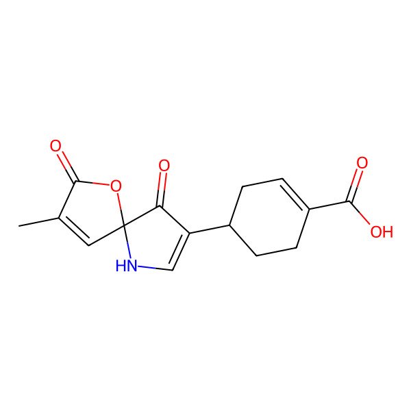 2D Structure of Anthracophyllic acid