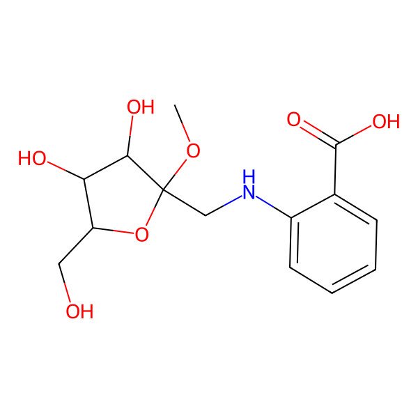 2D Structure of Anthranoside B
