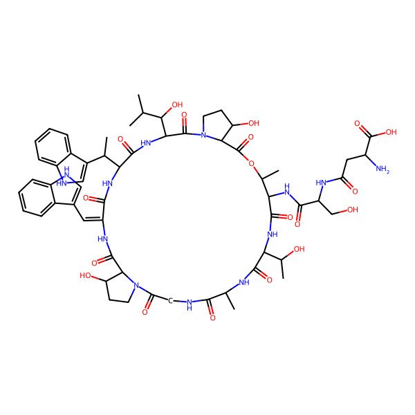 2D Structure of Antibiotic 128