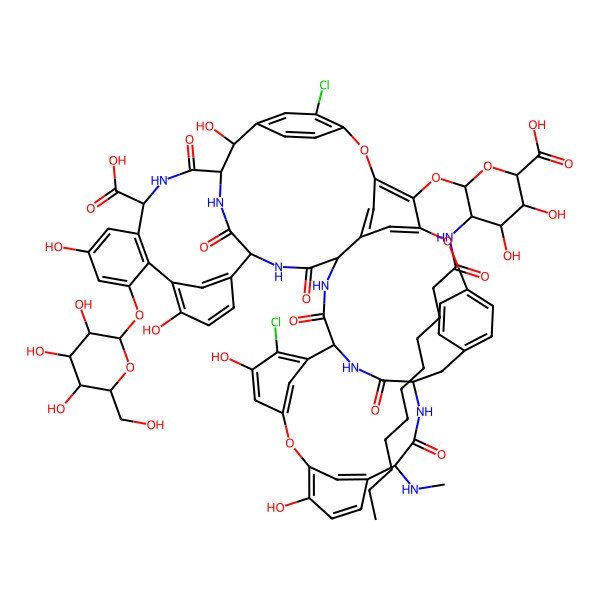 2D Structure of Antibiotic A-40926 A1