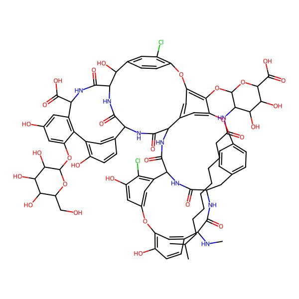 2D Structure of Antibiotic A-40926 B0