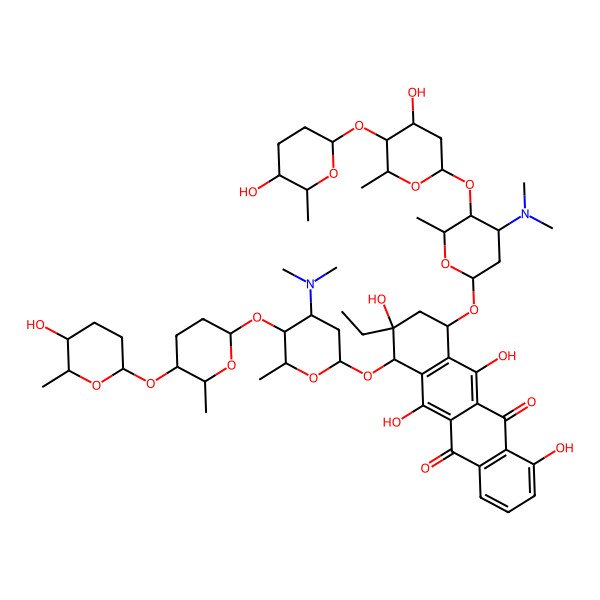 2D Structure of Antibiotic A447 B