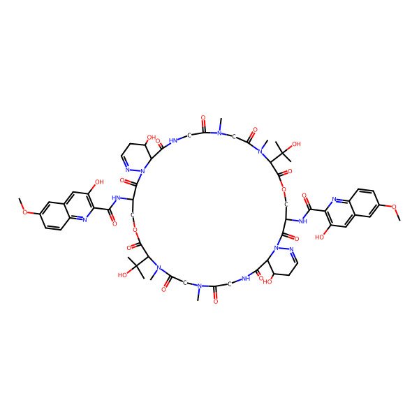 2D Structure of Antibiotic BBM 928C