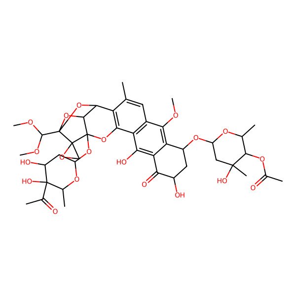 2D Structure of Antibiotic DC 45A