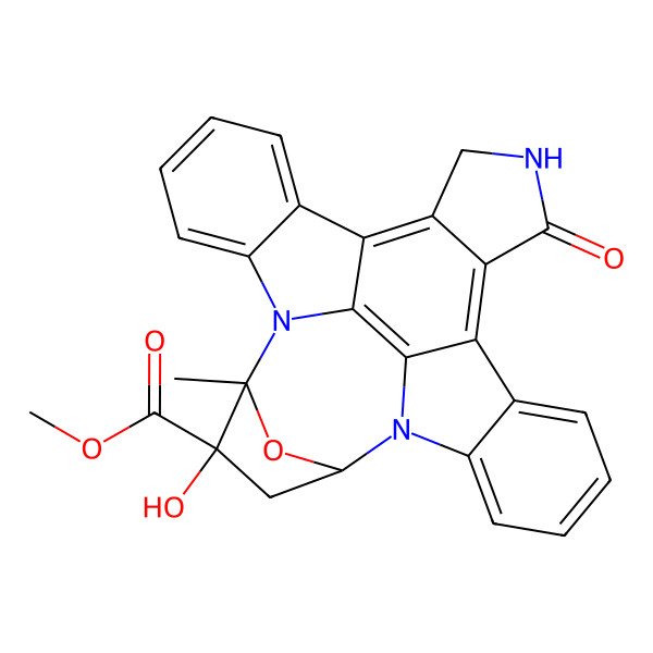 2D Structure of Antibiotic K 252a