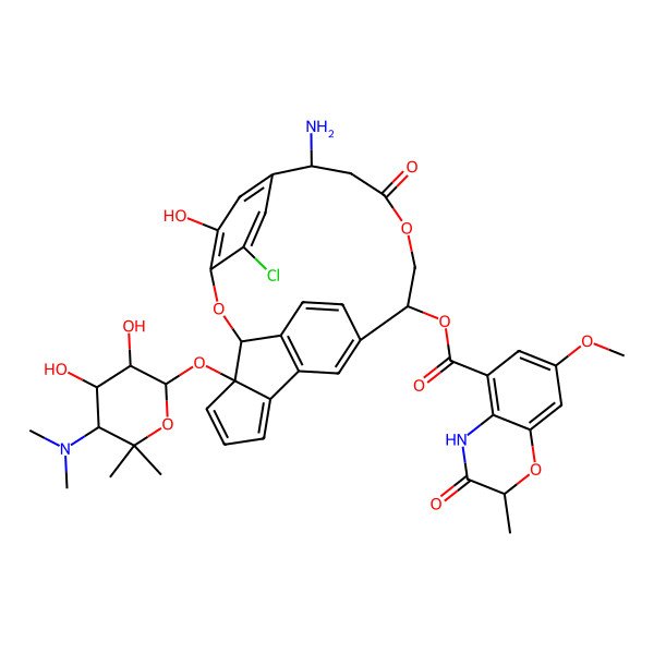2D Structure of Antibiotic NeoC-1027 chromophore I