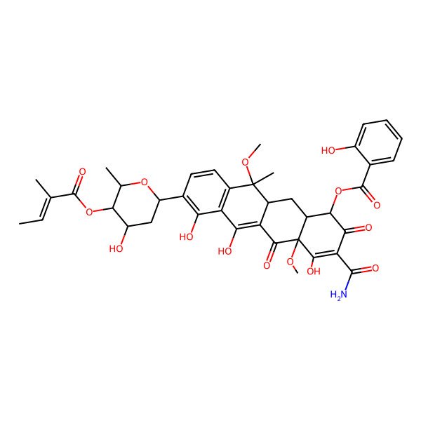 2D Structure of Antibiotic SF 2575