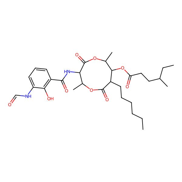 2D Structure of Antimycin A16