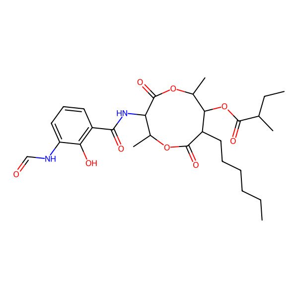 2D Structure of Antimycin A1a
