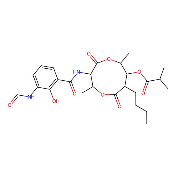 2D Structure of Antimycin A4a
