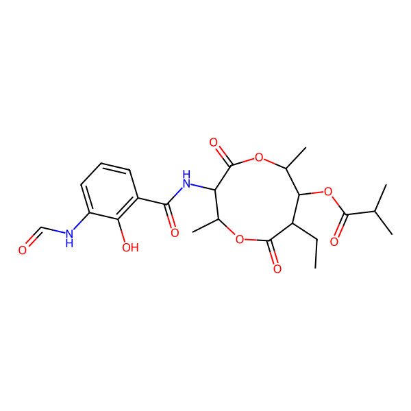 2D Structure of Antimycin A6a