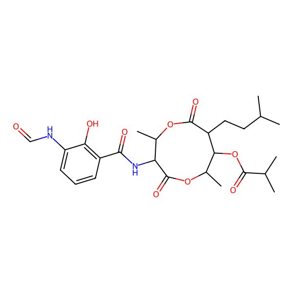 2D Structure of Antimycin A7a