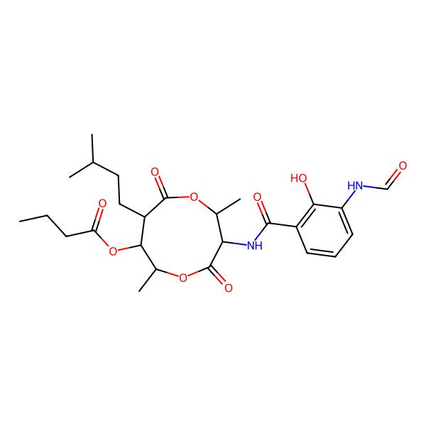 2D Structure of Antimycin A7b