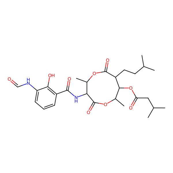 2D Structure of Antimycin A8b
