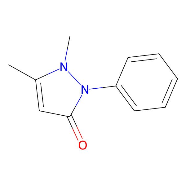 2D Structure of Antipyrine