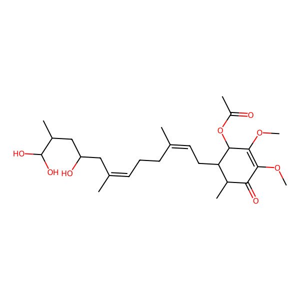2D Structure of Antroquinonol T