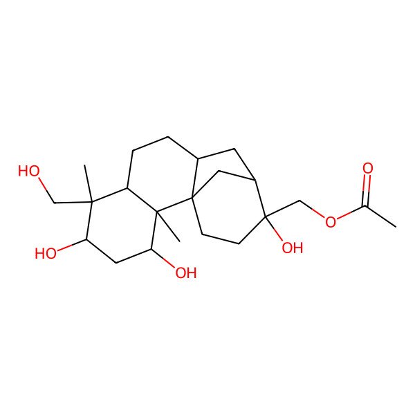 2D Structure of Aphidicolin A20
