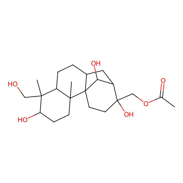 2D Structure of Aphidicolin A21