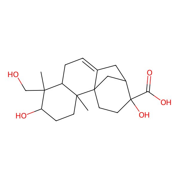 2D Structure of Aphidicolin A52