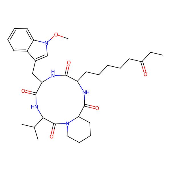2D Structure of Apicidin C