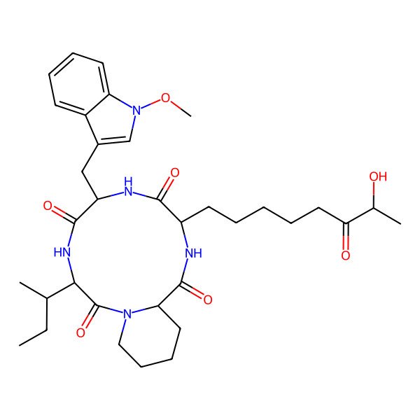 2D Structure of Apicidin D1