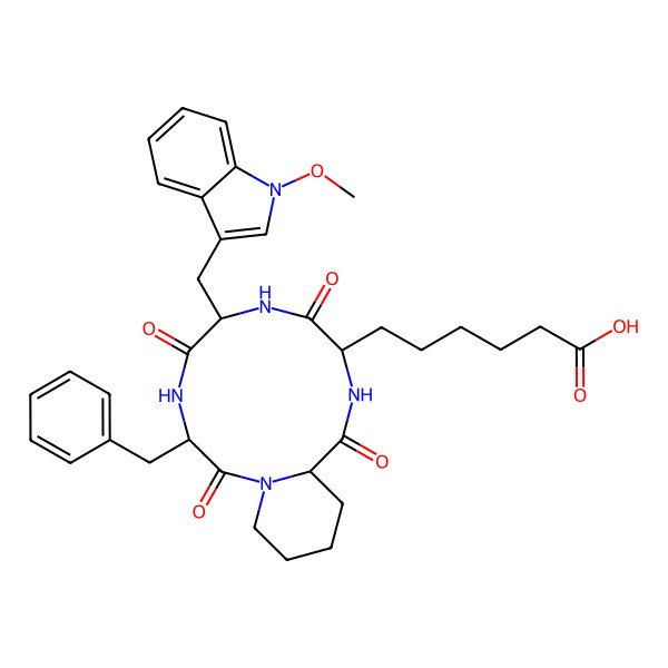 2D Structure of apicidin F