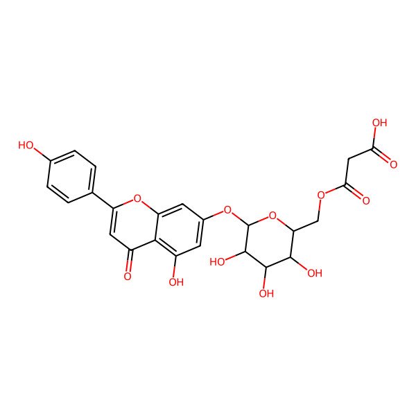 2D Structure of 6''-Malonylcosmosiin